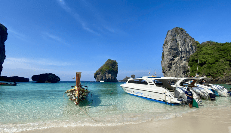 tour alle isole phi phi