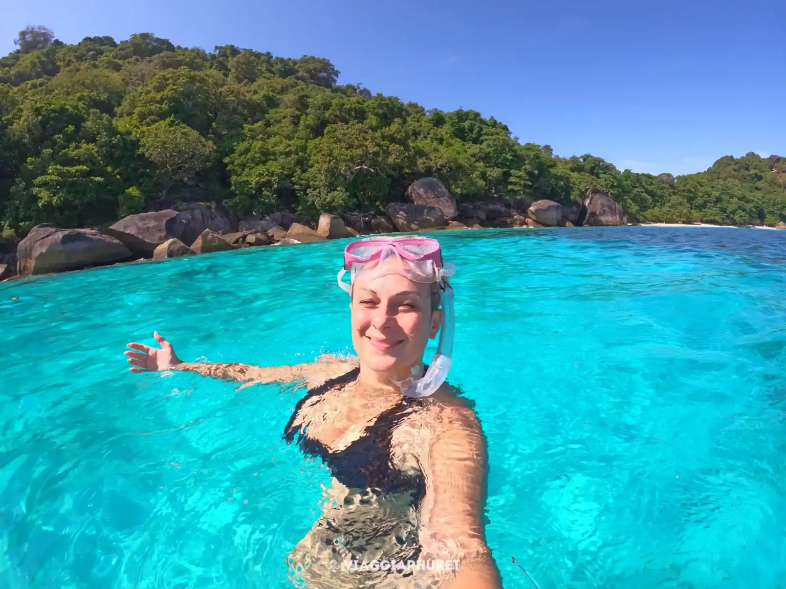 Acque azzurre alle Similan