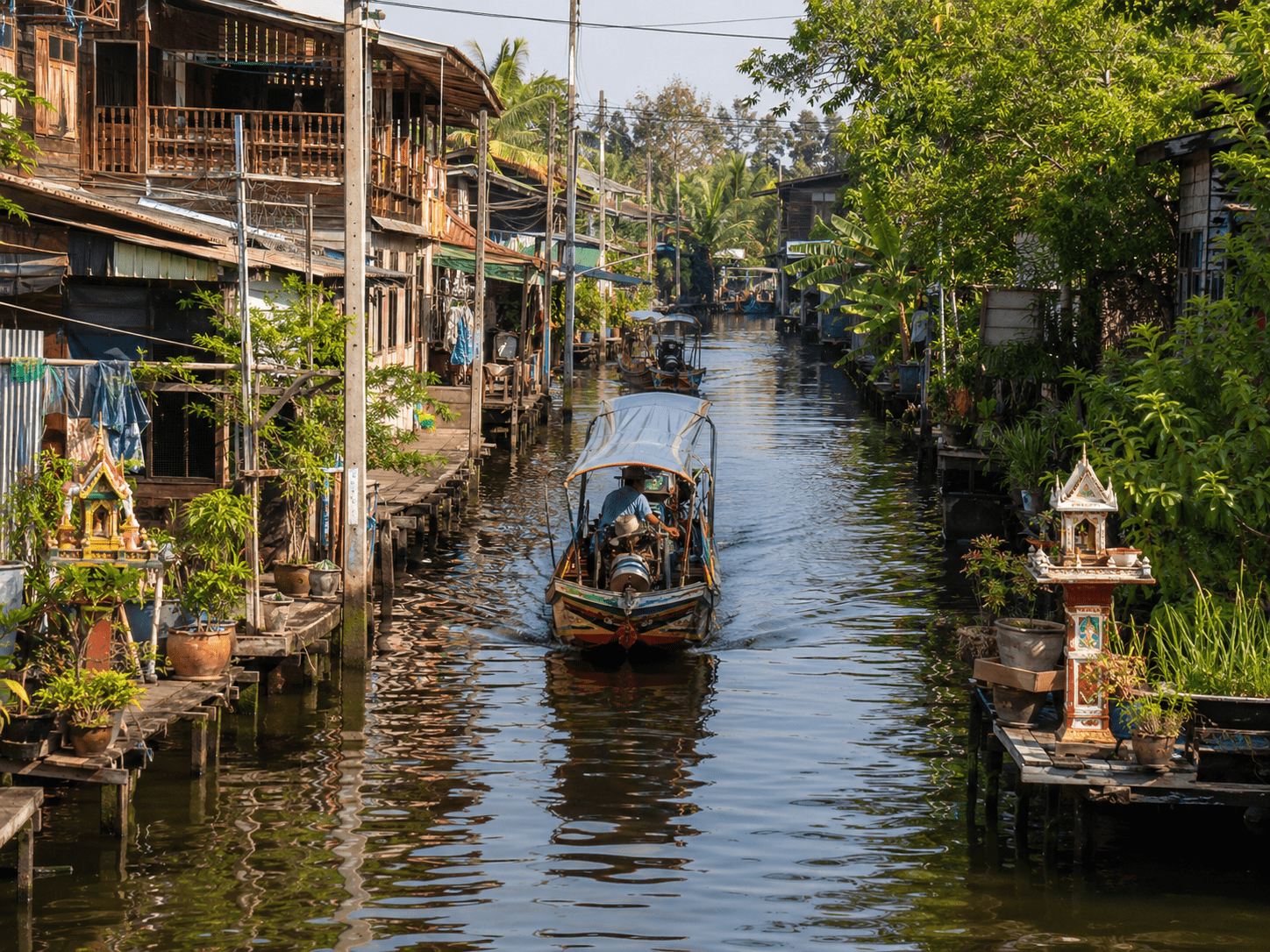 klong tour bangkok italiano